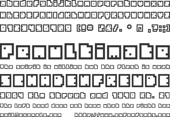 BM Biscuit font preview