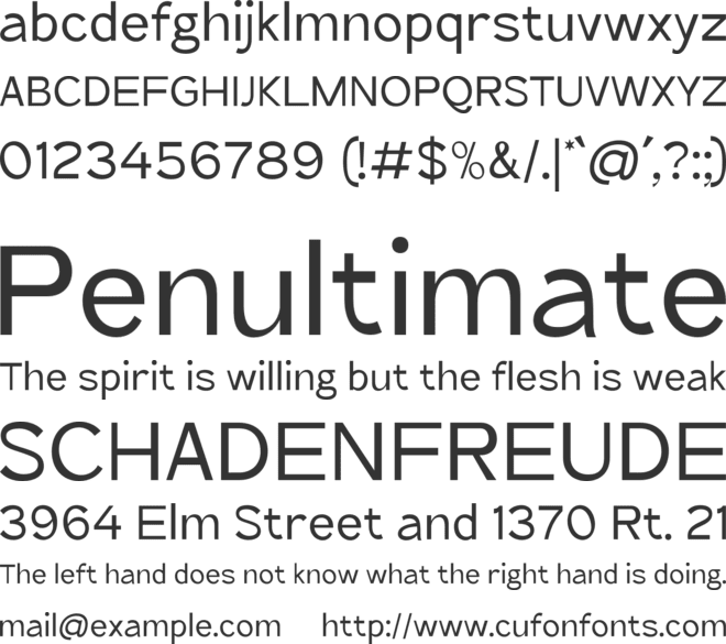 The Qlickers font preview