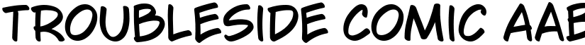 TroubleSide font download