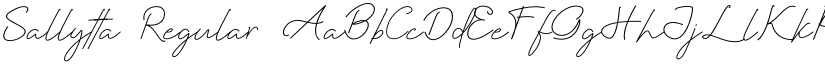 Sallytta font download