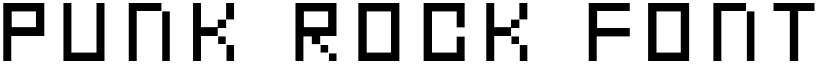 Punk Rock Font Condensed Thin font