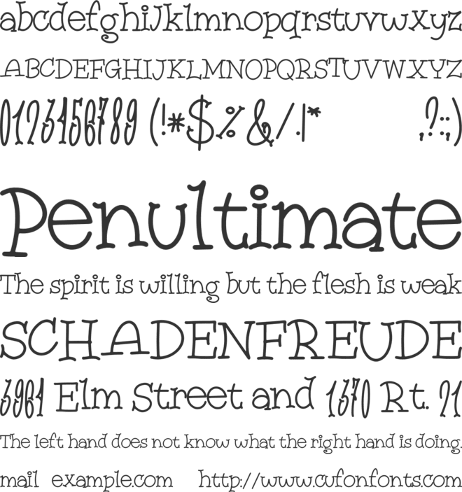 Boston Bruins sans font duo font preview