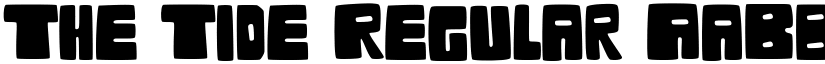 The Tide Regular font