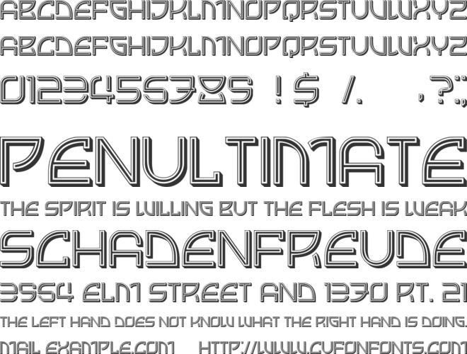 Grotesque font preview