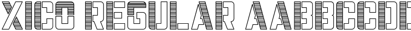 Xico Regular font