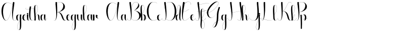 Ageitha Regular font