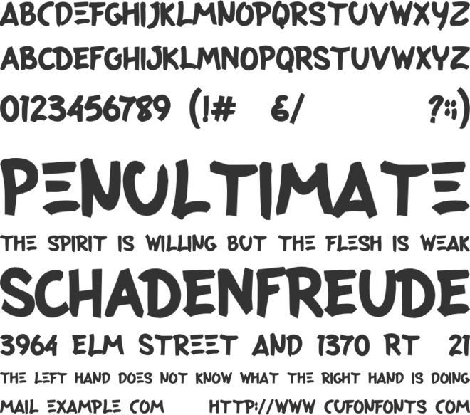 Lavvo Personal Use font preview