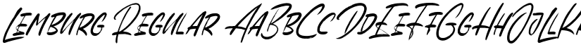 Lemburg font download