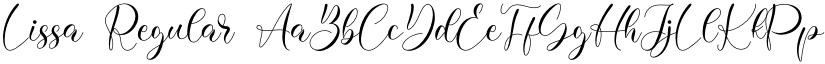 Lissa font download