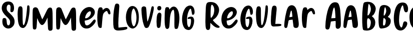 SummerLoving Regular font