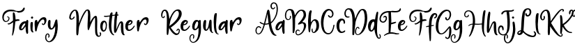 Fairy Mother Regular font