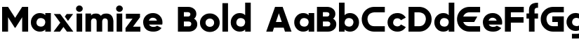 Maximize Bold font