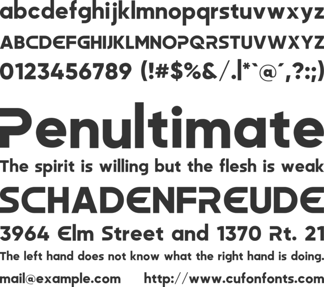 Maximize font preview