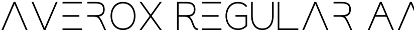 averox Regular font