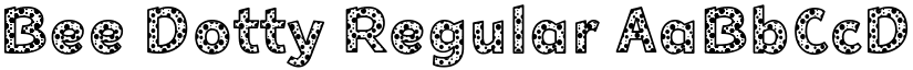 Bee Dotty Regular font