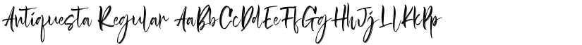 Antiquesta Regular font