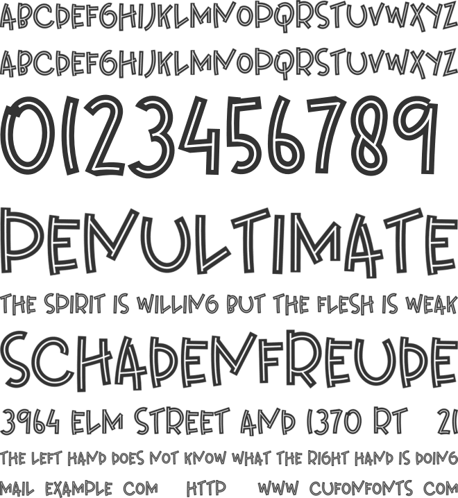 Finally Christy font preview