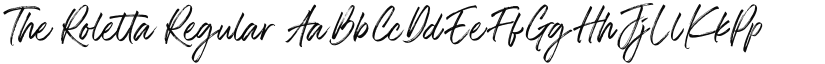 The Roletta font download