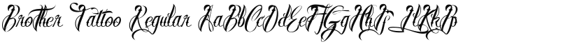 Brother Tattoo font download