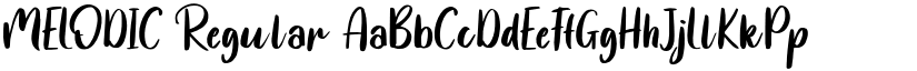 MELODIC font download