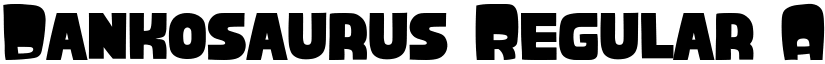 Dankosaurus Regular font