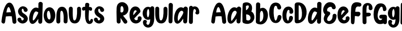 Asdonuts font download