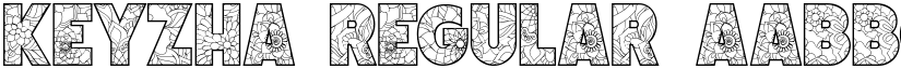 KEYZHA Regular font