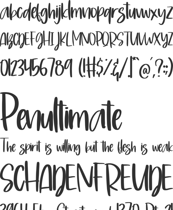Sunday Beach font preview