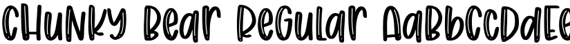 Chunky Bear Regular font