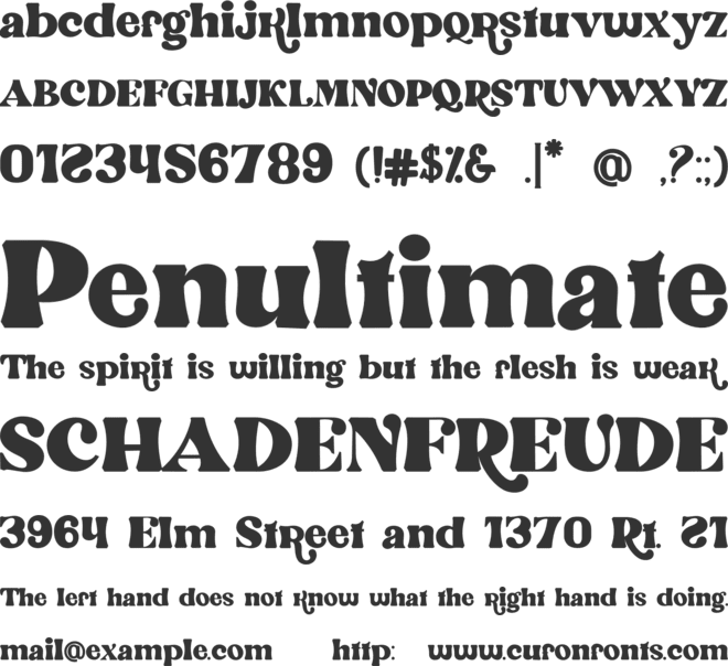 Antique Wonders font preview