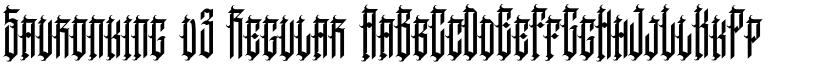 Sauronking v3 font download