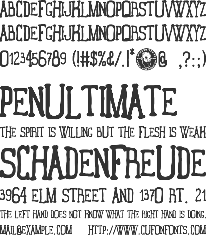 Buenavista font preview