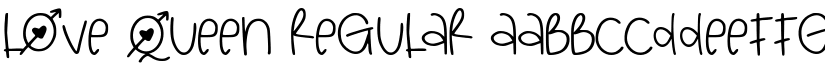 Love Queen Regular font