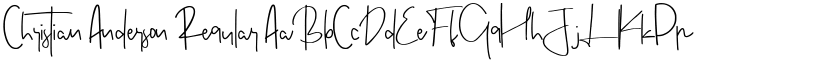 Christian Anderson font download