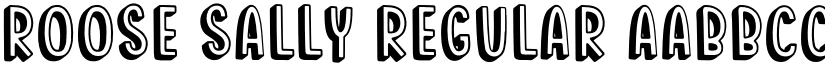 Roose Sally Regular font