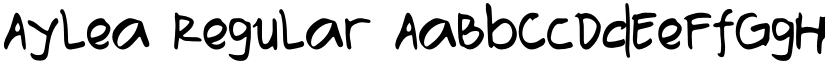 Aylea Regular font