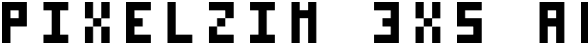 Pixelzim 3x5 font