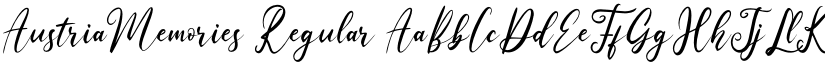AustriaMemories Regular font