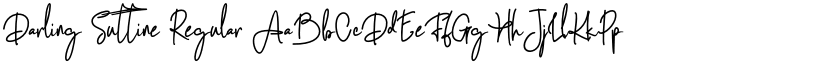 Darling Suttine Regular font