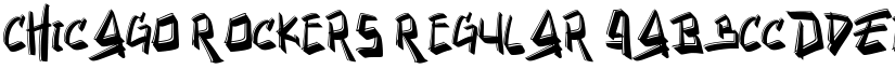 Chicago Rockers Regular font
