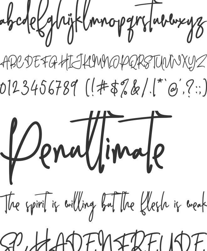 Behavior Indihome font preview