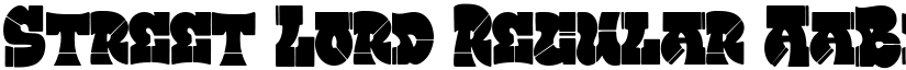 Street Lord Regular font
