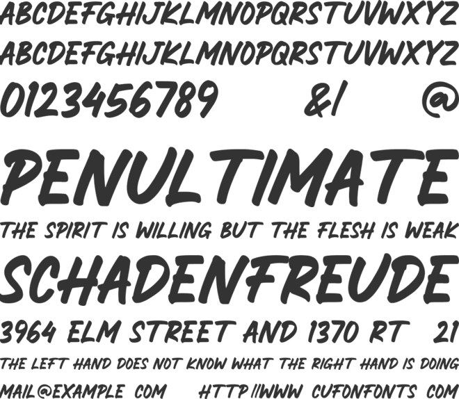Ipad 25 font preview