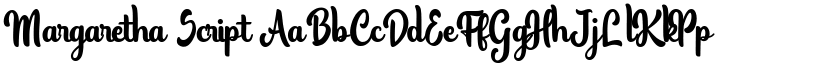 Margaretha Script font