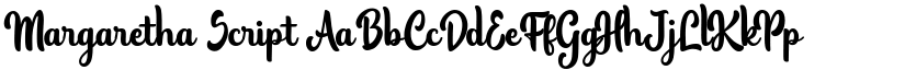Margaretha Script font