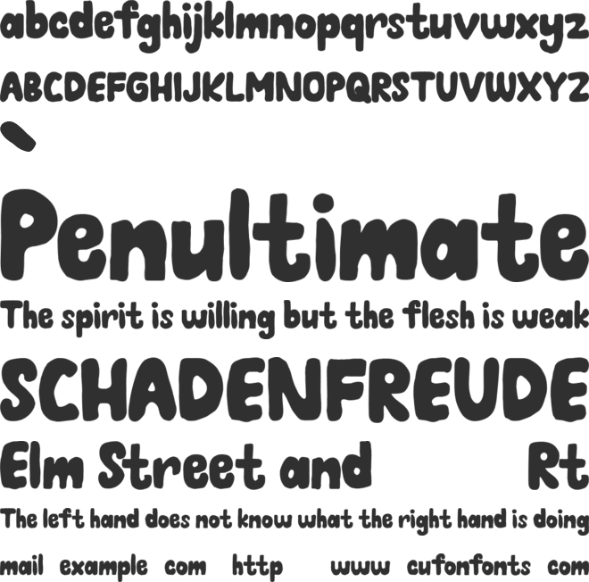 MAGIC WORLD font preview