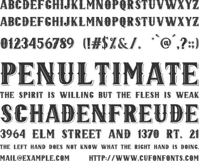 JOAQUIN font preview