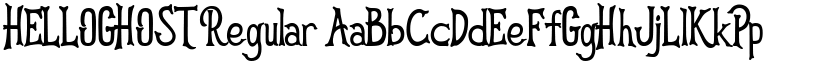 HELLOGHOST font download