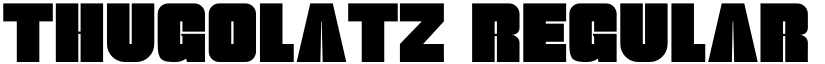 thugolatz Regular font