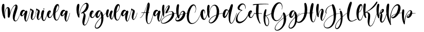 Marriela Regular font